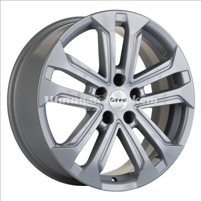 ДискCarwel Куж 1803 (Geely Сoolray) 7JxR18 PCD5x114.3 ET50 DIA54.1, Серый